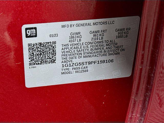 used 2023 Chevrolet Malibu car, priced at $19,997