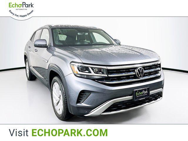 used 2021 Volkswagen Atlas Cross Sport car, priced at $25,639