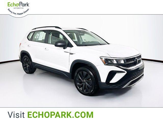 used 2024 Volkswagen Taos car, priced at $18,497