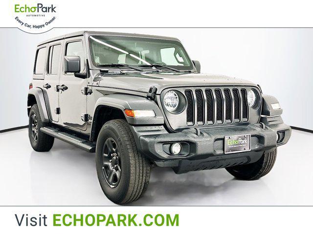 used 2022 Jeep Wrangler Unlimited car, priced at $27,739