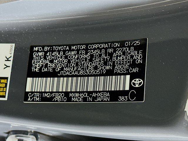 used 2025 Toyota Prius car, priced at $28,247
