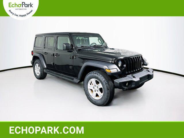 used 2019 Jeep Wrangler Unlimited car, priced at $28,789
