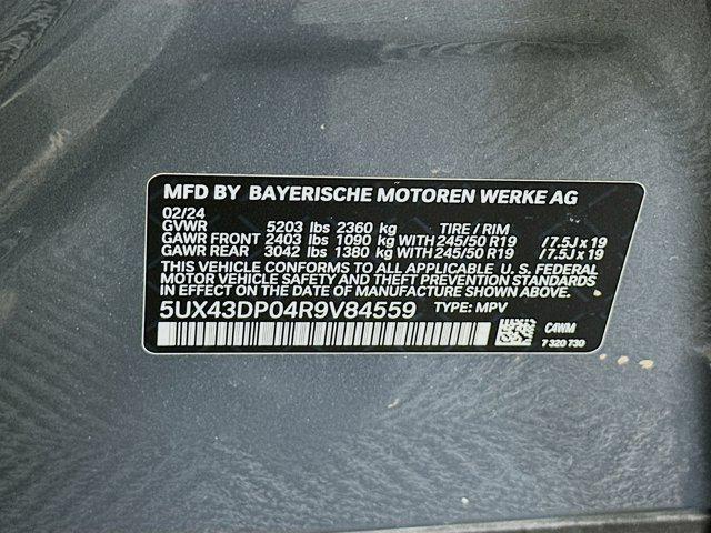 used 2024 BMW X3 car, priced at $28,497