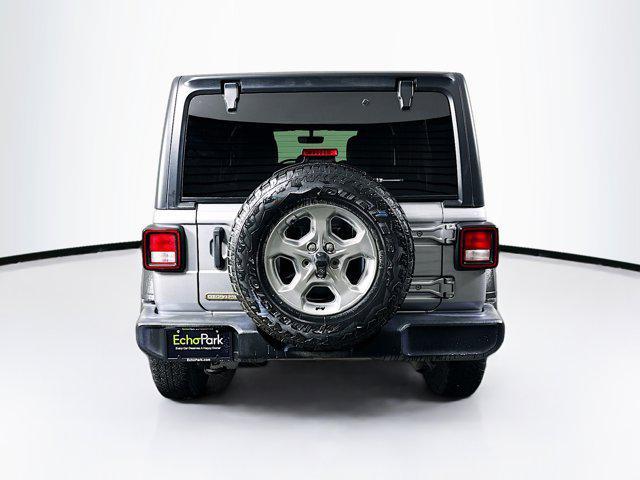 used 2021 Jeep Wrangler Unlimited car, priced at $29,247