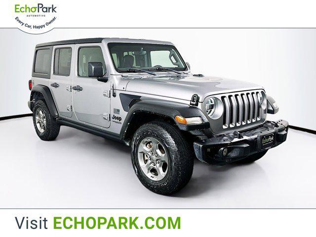 used 2021 Jeep Wrangler Unlimited car, priced at $29,247