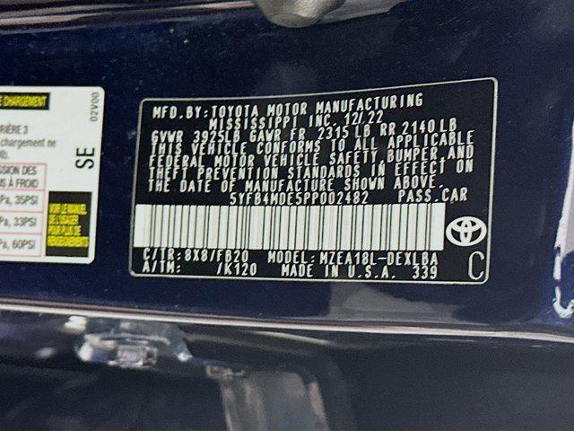 used 2023 Toyota Corolla car, priced at $18,997