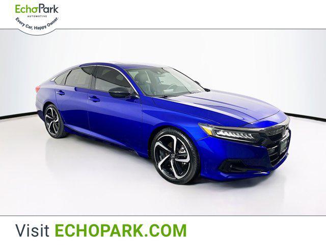 used 2022 Honda Accord car, priced at $25,496