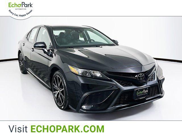 used 2021 Toyota Camry car, priced at $20,989