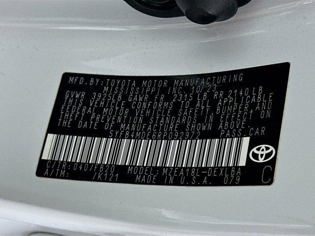 used 2024 Toyota Corolla car, priced at $21,197
