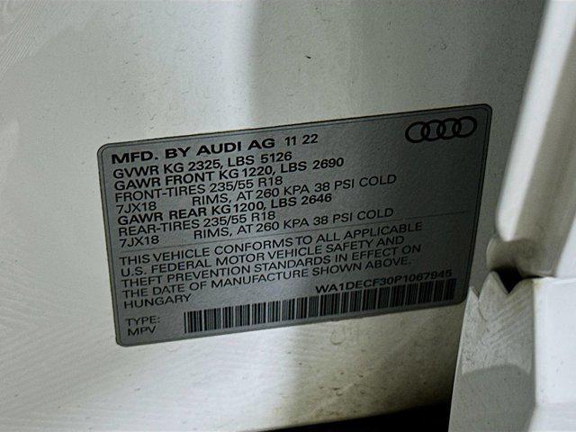 used 2023 Audi Q3 car, priced at $24,447