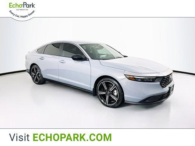 used 2023 Honda Accord Hybrid car, priced at $27,997