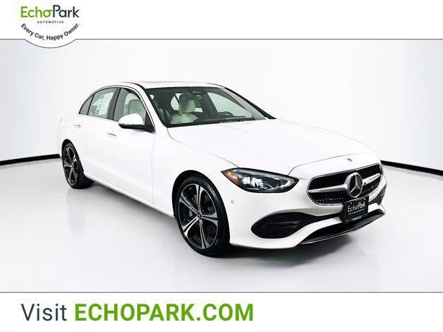 used 2025 Mercedes-Benz C-Class car, priced at $36,997