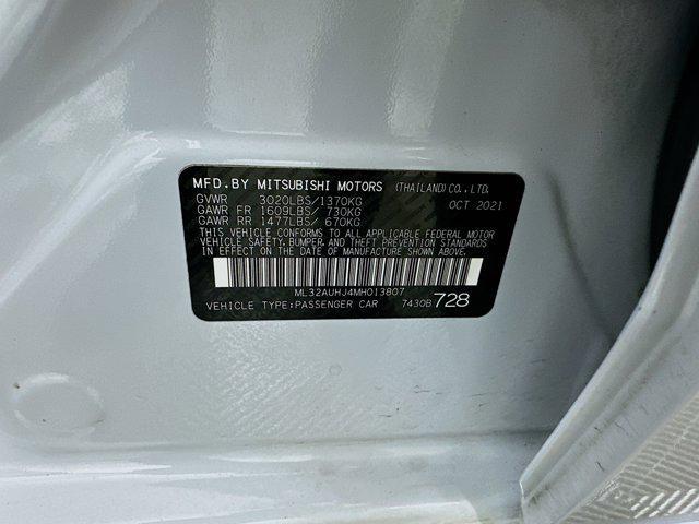used 2021 Mitsubishi Mirage car, priced at $11,897