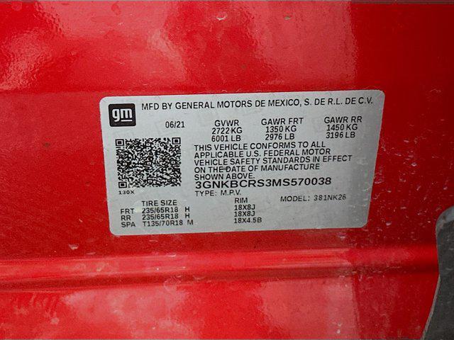 used 2021 Chevrolet Blazer car, priced at $18,547