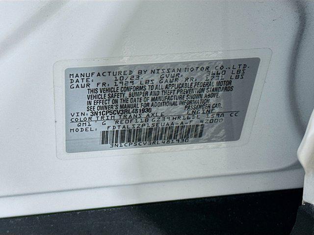 used 2024 Nissan Kicks car, priced at $18,397