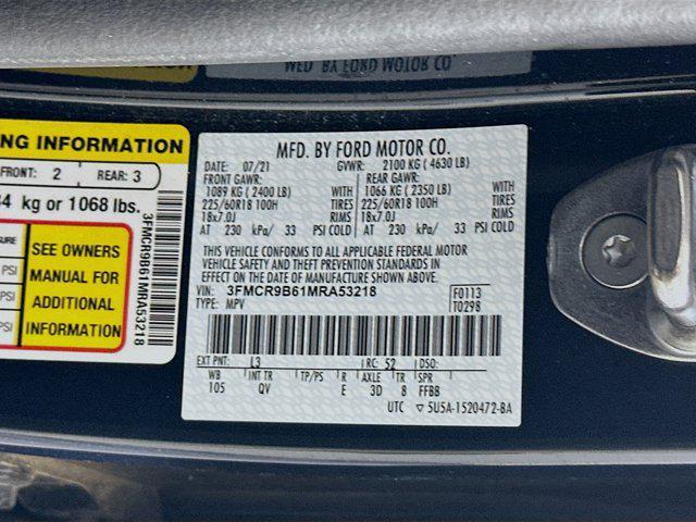 used 2021 Ford Bronco Sport car, priced at $22,347