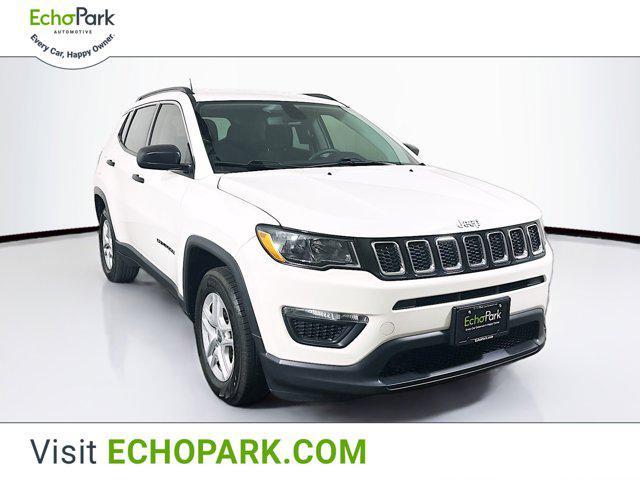 used 2021 Jeep Compass car, priced at $17,239