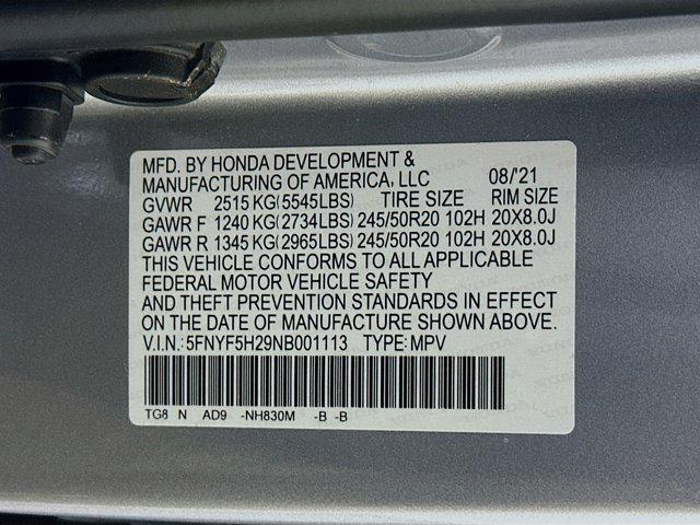used 2022 Honda Pilot car, priced at $26,447