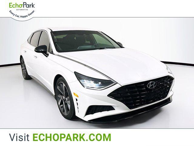 used 2021 Hyundai Sonata car, priced at $19,939