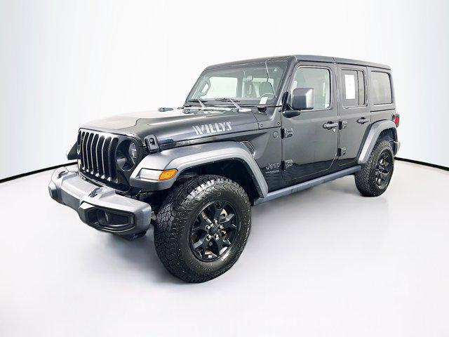 used 2021 Jeep Wrangler car, priced at $29,297