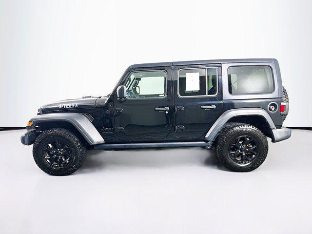 used 2021 Jeep Wrangler car, priced at $29,297