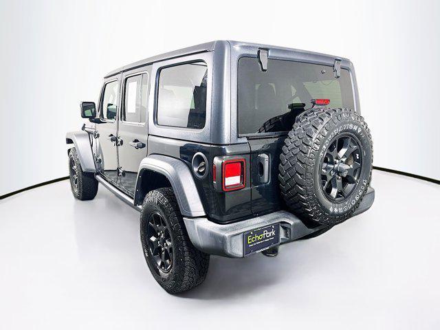 used 2021 Jeep Wrangler car, priced at $29,297