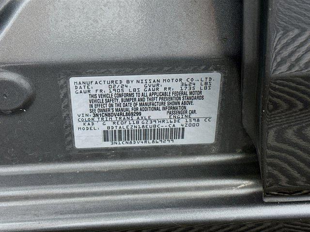 used 2024 Nissan Versa car, priced at $15,947