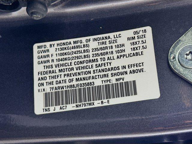 used 2018 Honda CR-V car, priced at $18,899