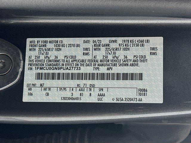 used 2023 Ford Escape car, priced at $19,897