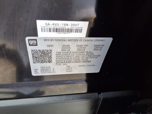 used 2022 Chevrolet Equinox car, priced at $16,900