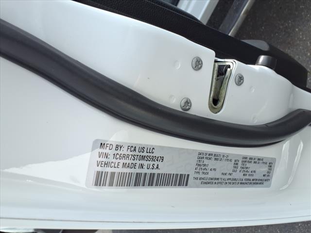 used 2021 Ram 1500 car, priced at $16,900