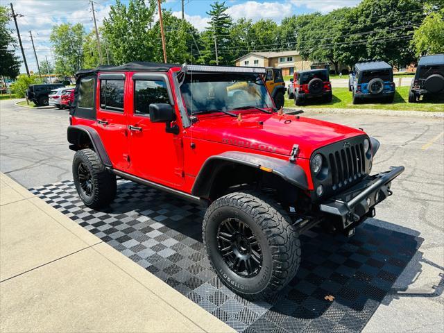 used 2015 Jeep Wrangler Unlimited car, priced at $16,991