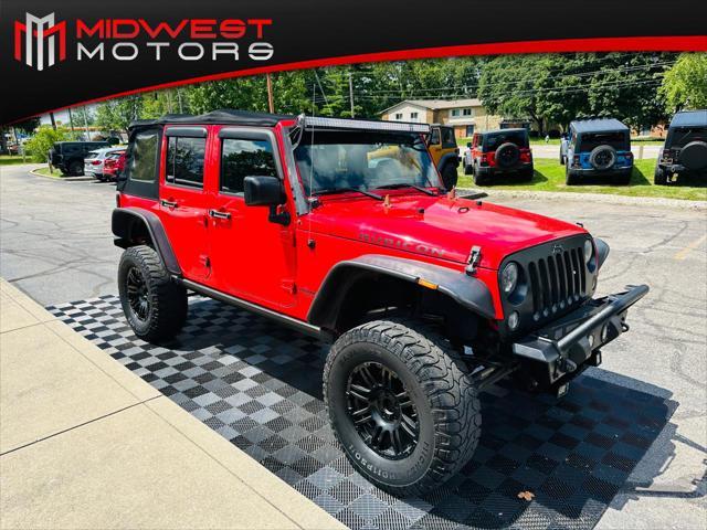 used 2015 Jeep Wrangler Unlimited car, priced at $16,991