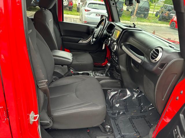 used 2015 Jeep Wrangler Unlimited car, priced at $16,991