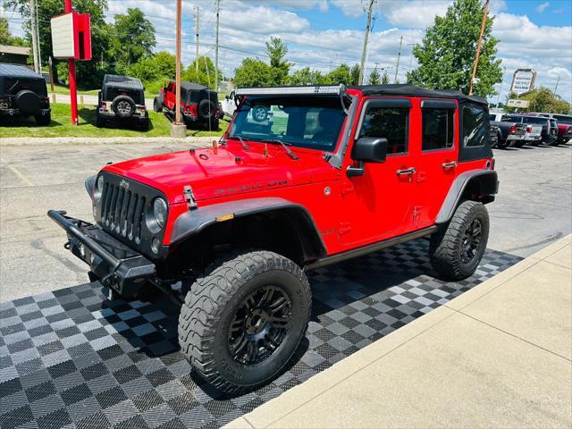 used 2015 Jeep Wrangler Unlimited car, priced at $16,991