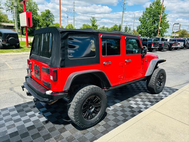 used 2015 Jeep Wrangler Unlimited car, priced at $16,991