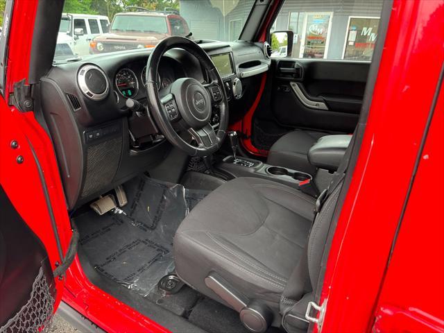 used 2015 Jeep Wrangler Unlimited car, priced at $16,991