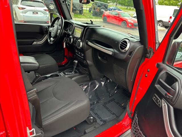 used 2015 Jeep Wrangler Unlimited car, priced at $16,991