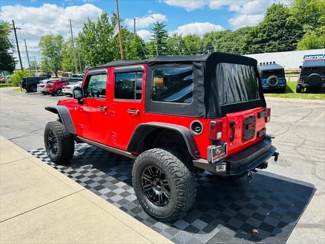 used 2015 Jeep Wrangler Unlimited car, priced at $16,991