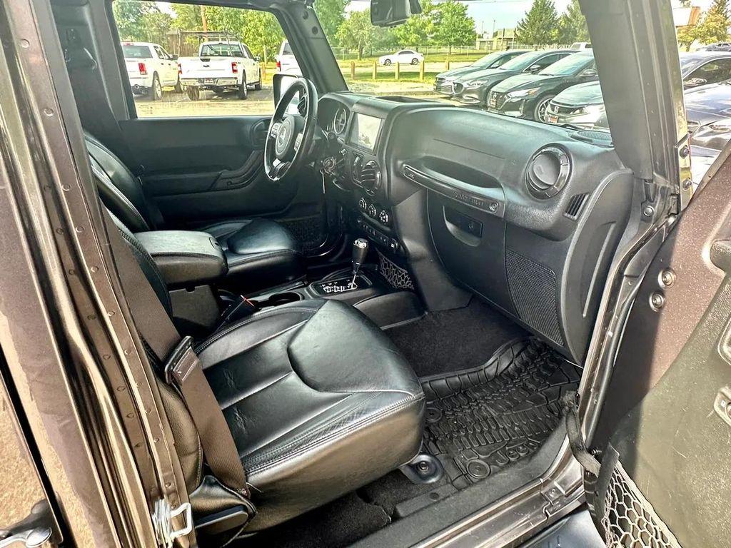 used 2017 Jeep Wrangler Unlimited car, priced at $23,491