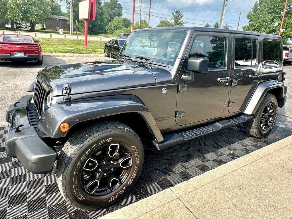 used 2017 Jeep Wrangler Unlimited car, priced at $23,491