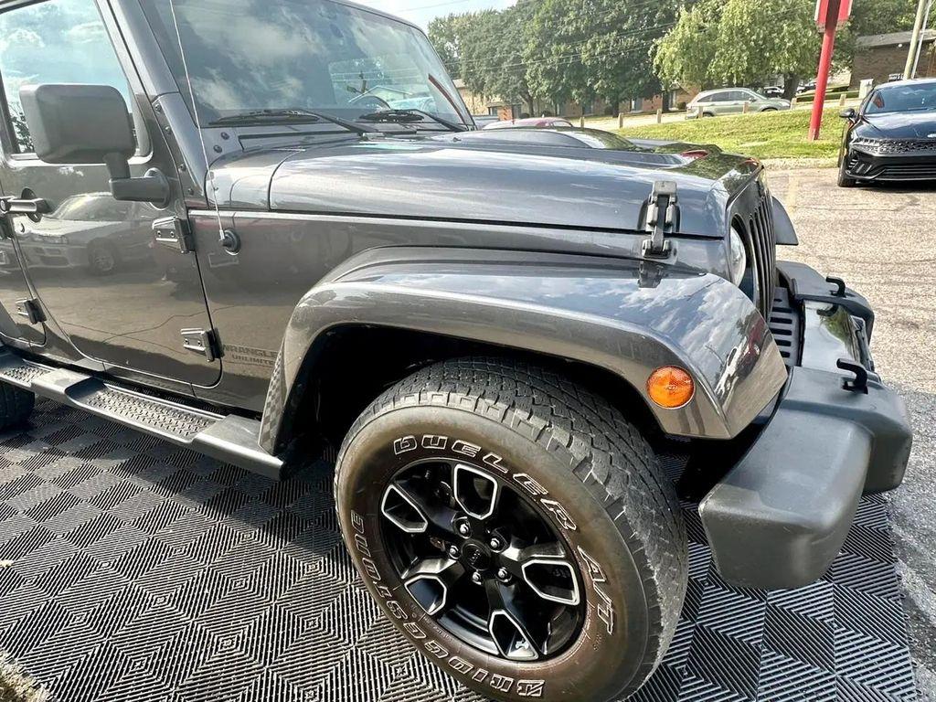 used 2017 Jeep Wrangler Unlimited car, priced at $23,491