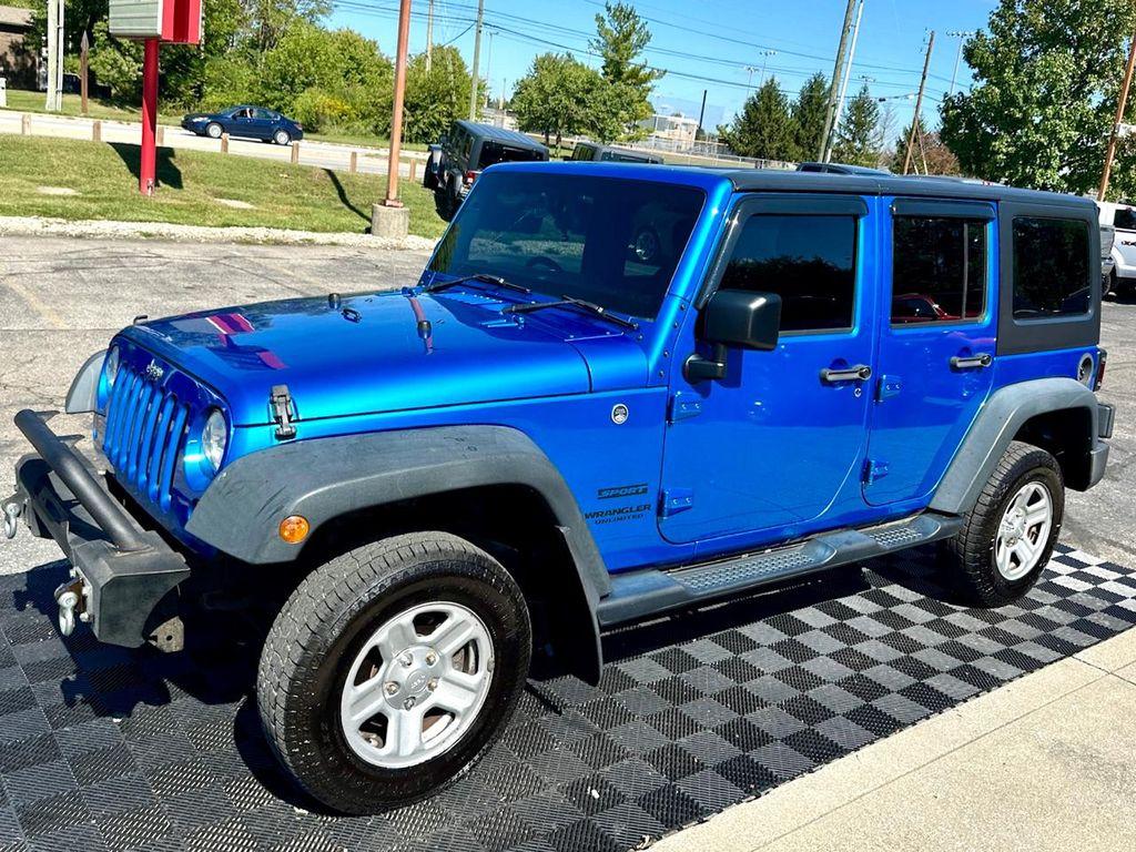 used 2016 Jeep Wrangler Unlimited car, priced at $18,491