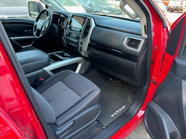 used 2021 Nissan Titan car, priced at $29,891