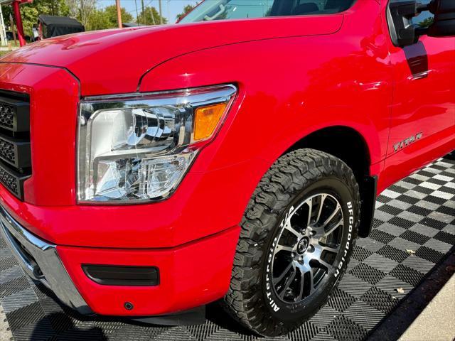 used 2021 Nissan Titan car, priced at $29,891