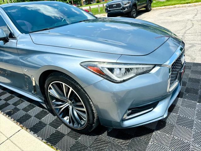 used 2017 INFINITI Q60 car, priced at $18,891