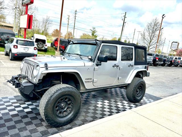 used 2017 Jeep Wrangler Unlimited car, priced at $20,991