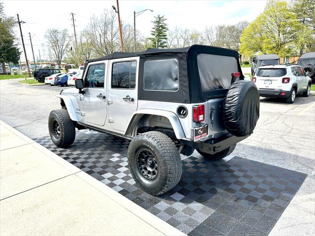 used 2017 Jeep Wrangler Unlimited car, priced at $20,991