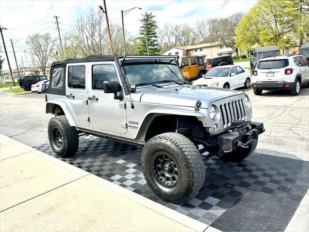 used 2017 Jeep Wrangler Unlimited car, priced at $20,991