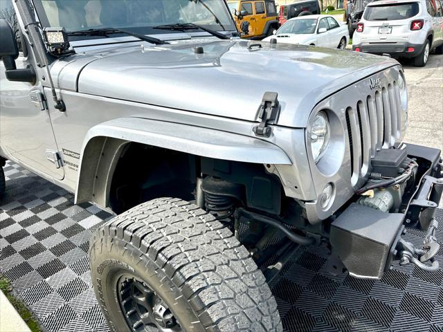 used 2017 Jeep Wrangler Unlimited car, priced at $20,991